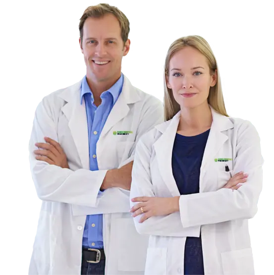 Pharmacists at Higher Crumpsall Pharmacy