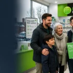 Flu vaccination support for families in Middleton Manchester before winter.